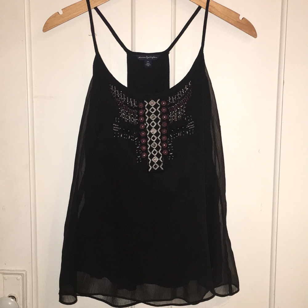 Beaded BoHo Tank